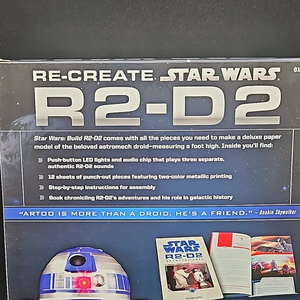 NWOT Star Wars Build R2-D2 Kit - Picture 3 of 6